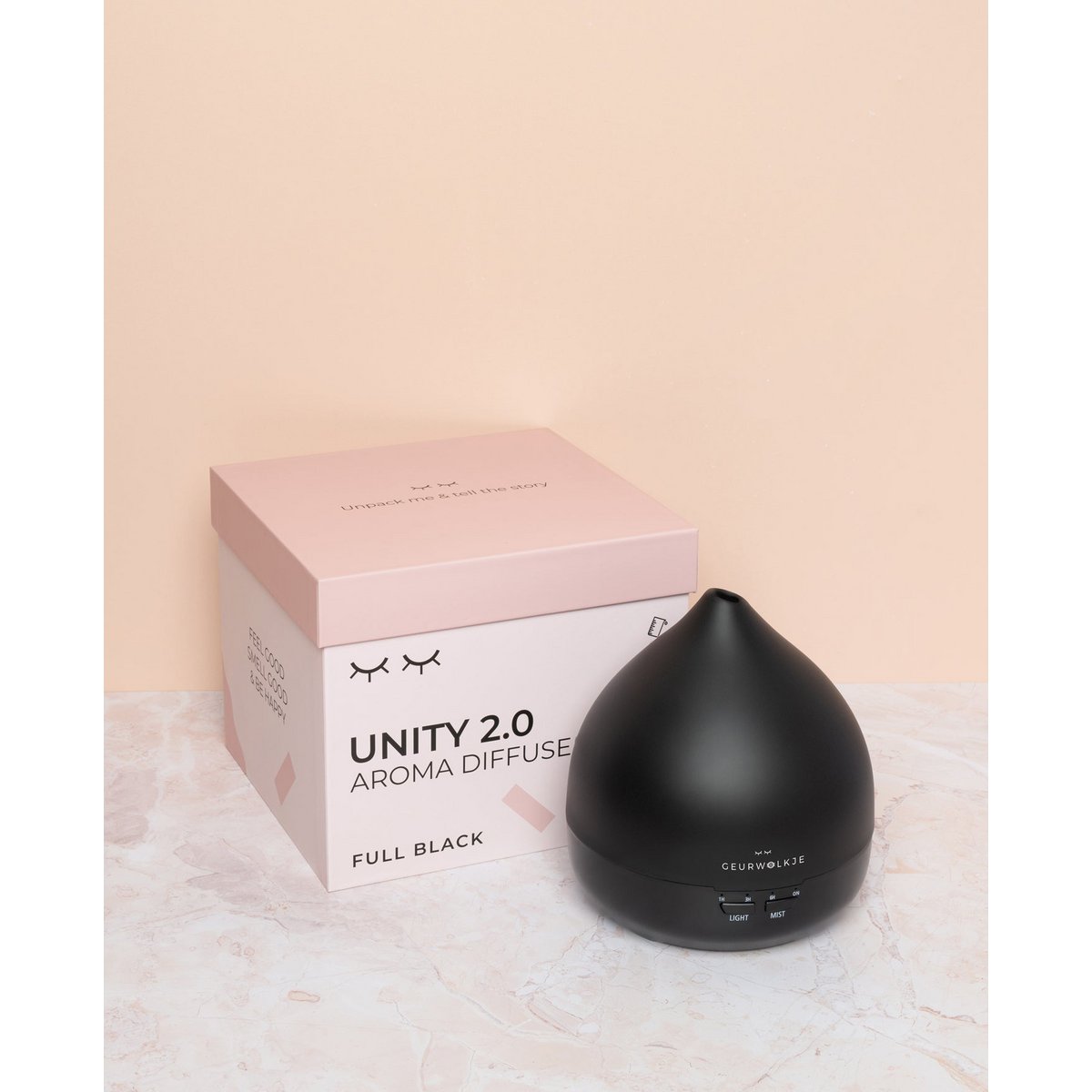 Difusor Unity 2.0 Scent Cloud® - Matt Black - 400 ml - Precio recomendado 49,95 €