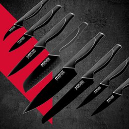Coltello multiuso Nirosta Black Edition