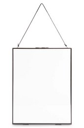 Photo Frame Metal Black with Lock 30x40x0.7cm