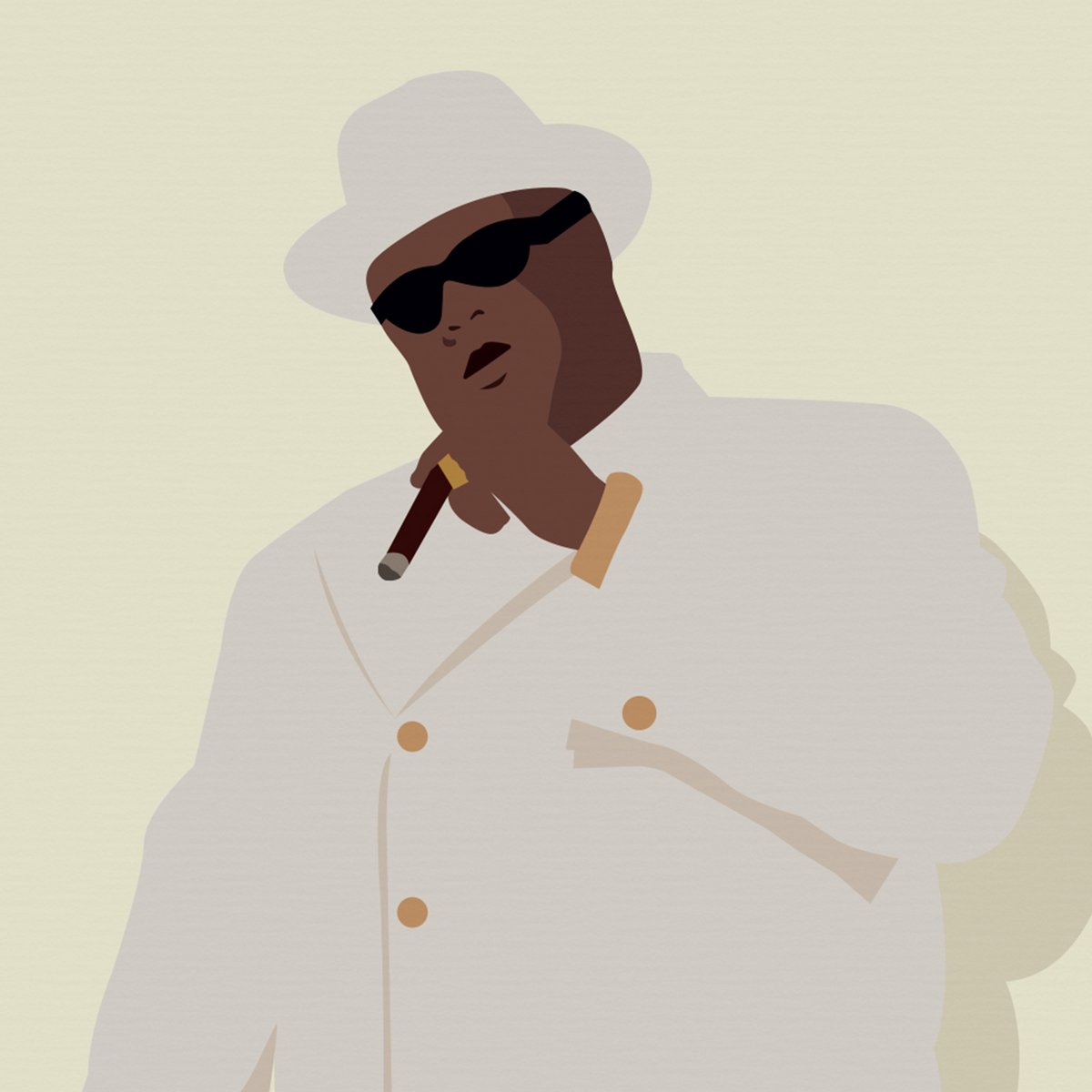 Poster "Notorious BIG" - A4 & 30x40cm - Art print