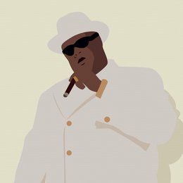Poster "Notorious BIG" - A4 & 30x40cm - Art print