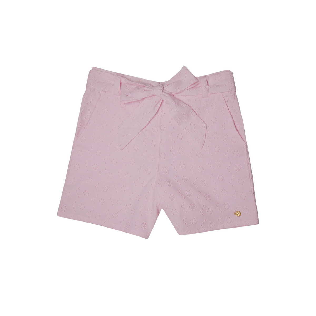 Mädchen-Shorts „Ballerina“ (Baumwollbroderie)