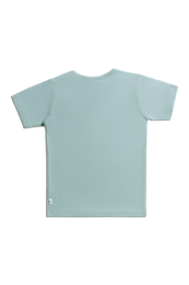 2285| Maglietta Kinder Basic Kurzarm - Taubenblau