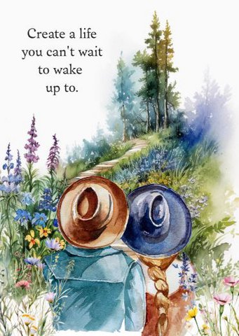 Sustainable card - Create a life