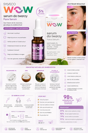 SYLVECO WOW Face Serum – Til frisk, glat og fugtet hud