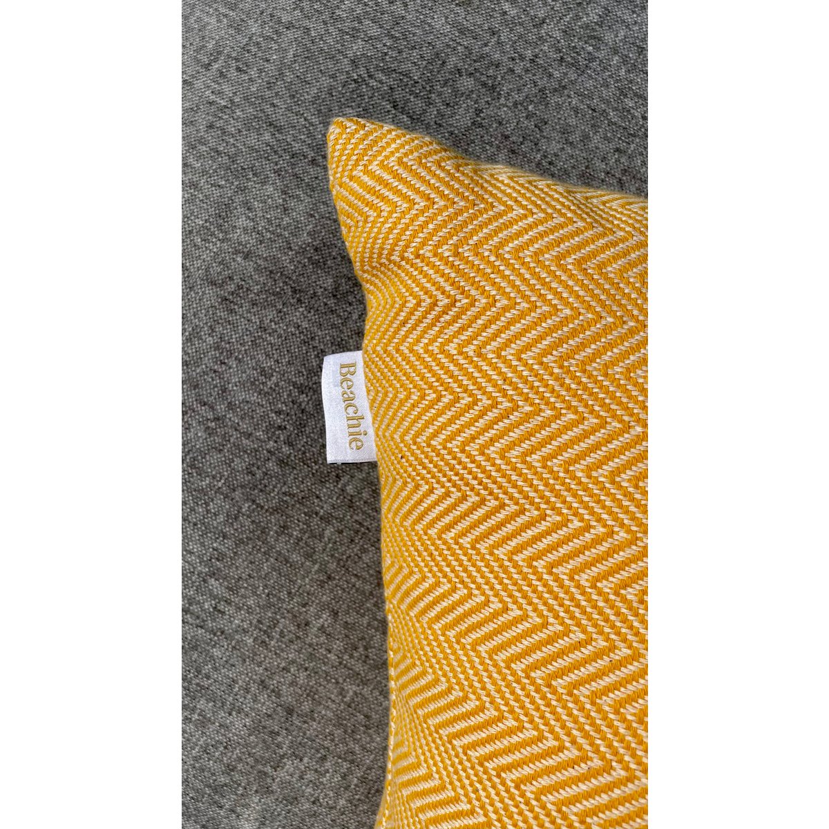 Beachie Cannes Geel 60 x 40 cm Kussenhoes zonder vulling