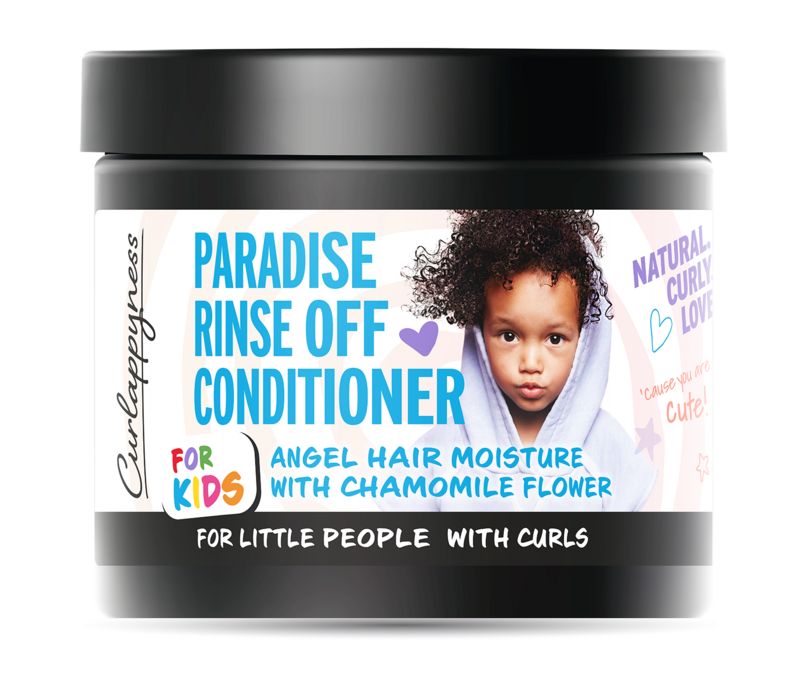 Paradise Rinse off Conditioner for Curly Hair - Kids and Adult