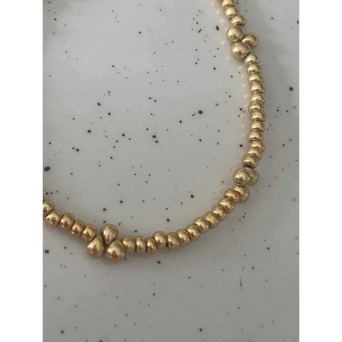 Armbånd dråber guld