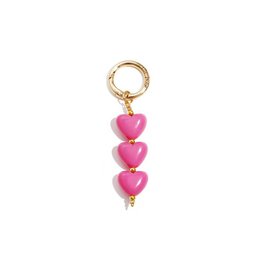 Tasbedel Isla coeurs rose