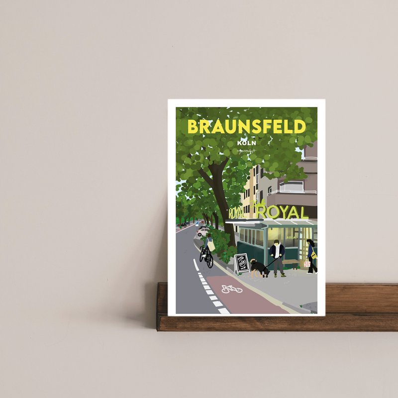 Hjemmeplakat Braunsfeld Köln