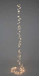 LED Cluster silber Schneefl. 120l 2m VE:4