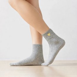 4er-Pack Damensocken Gold Heart I 35-41