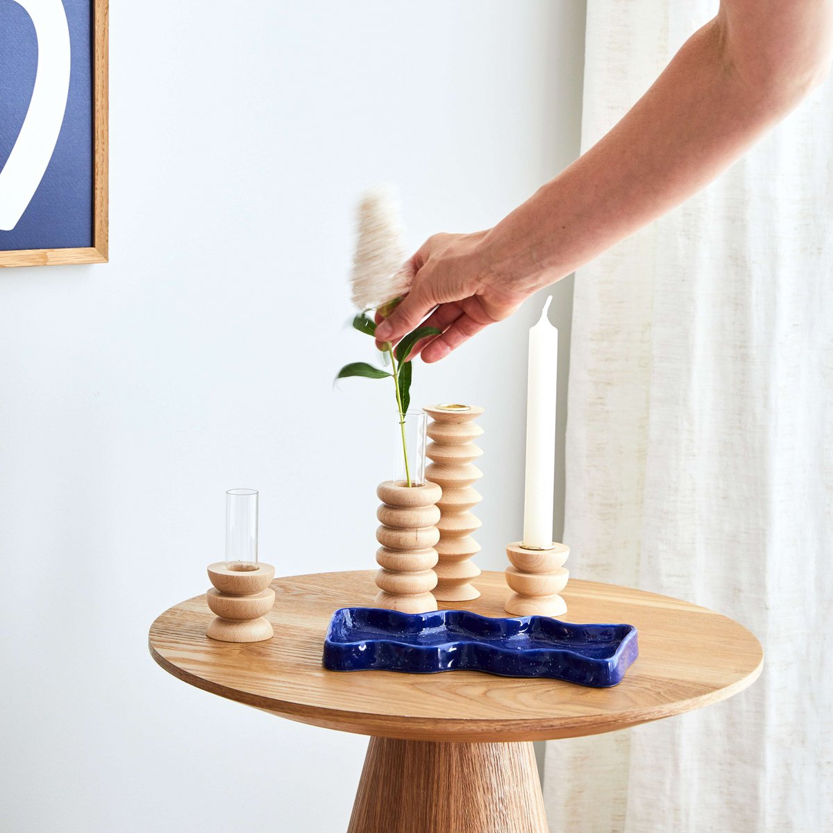 Totem Holzvase - Mittel Nº 1