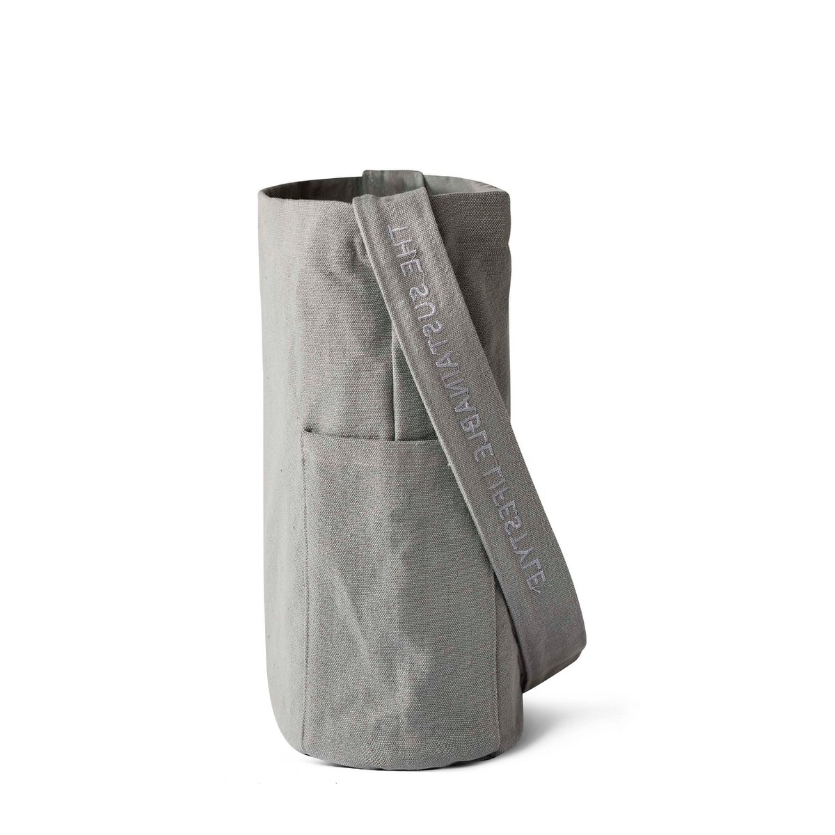 Mira Canvas Tas - Ultiem Grijs 100% biologisch katoen