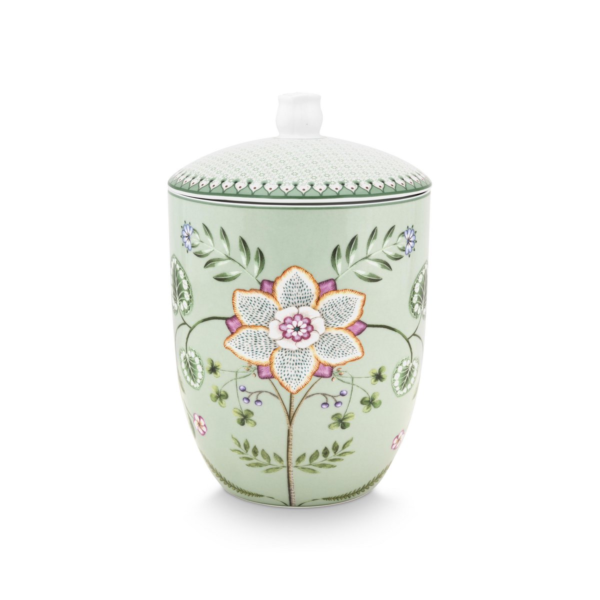 Storage Jar Lily&Lotus Light Green 1.5ltr
