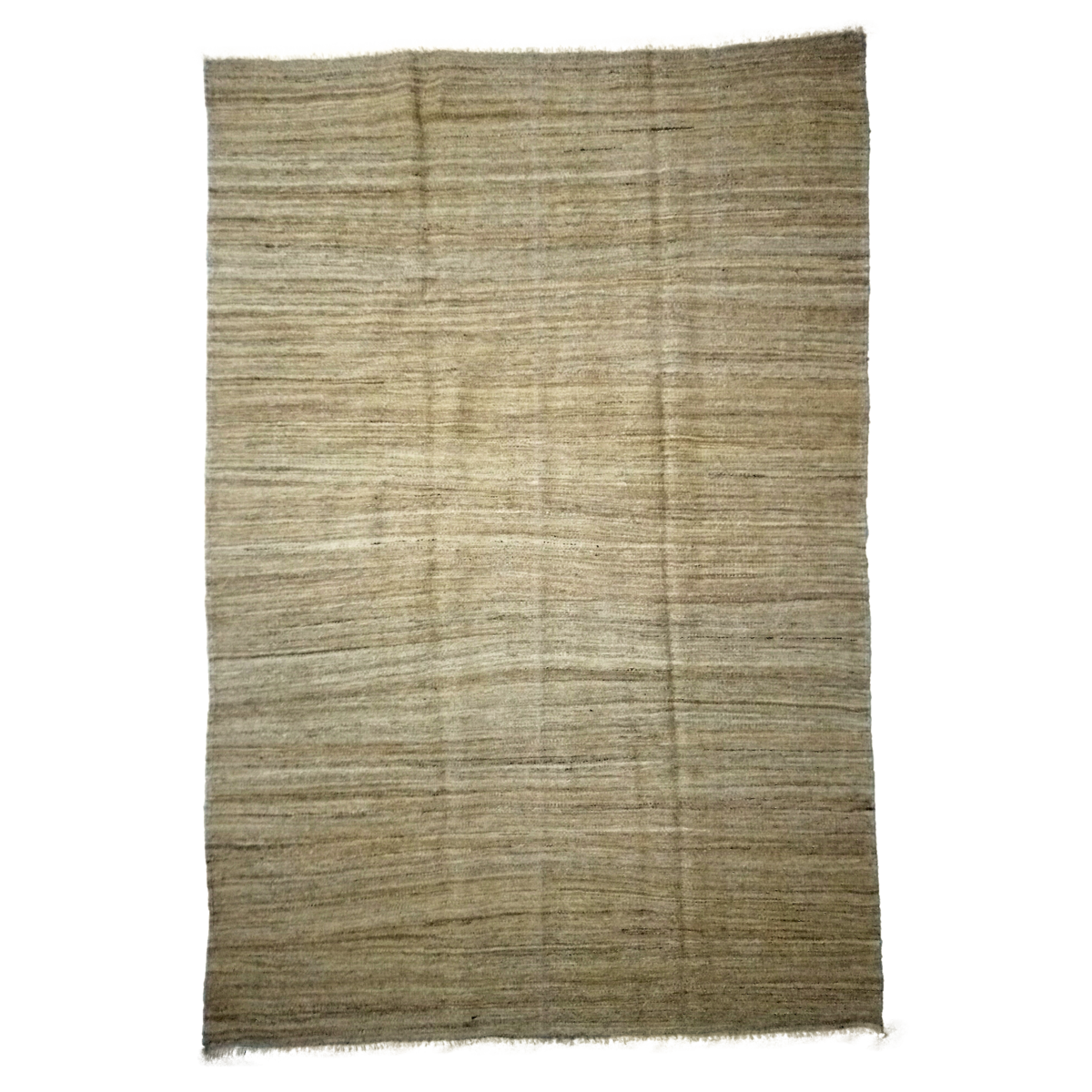 Cordoba Woolen Stark White Kelim Teppich