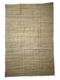 Alfombra kilim Cordoba Lana Stark Blanco