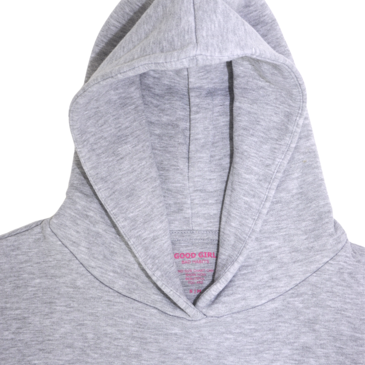 Crop Hoodie "TWENTY YEARS FROM NOW" - Weiss