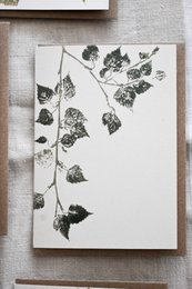 Sølv Birch II | En dag i skoven | Naturinspirerede lykønskningskort