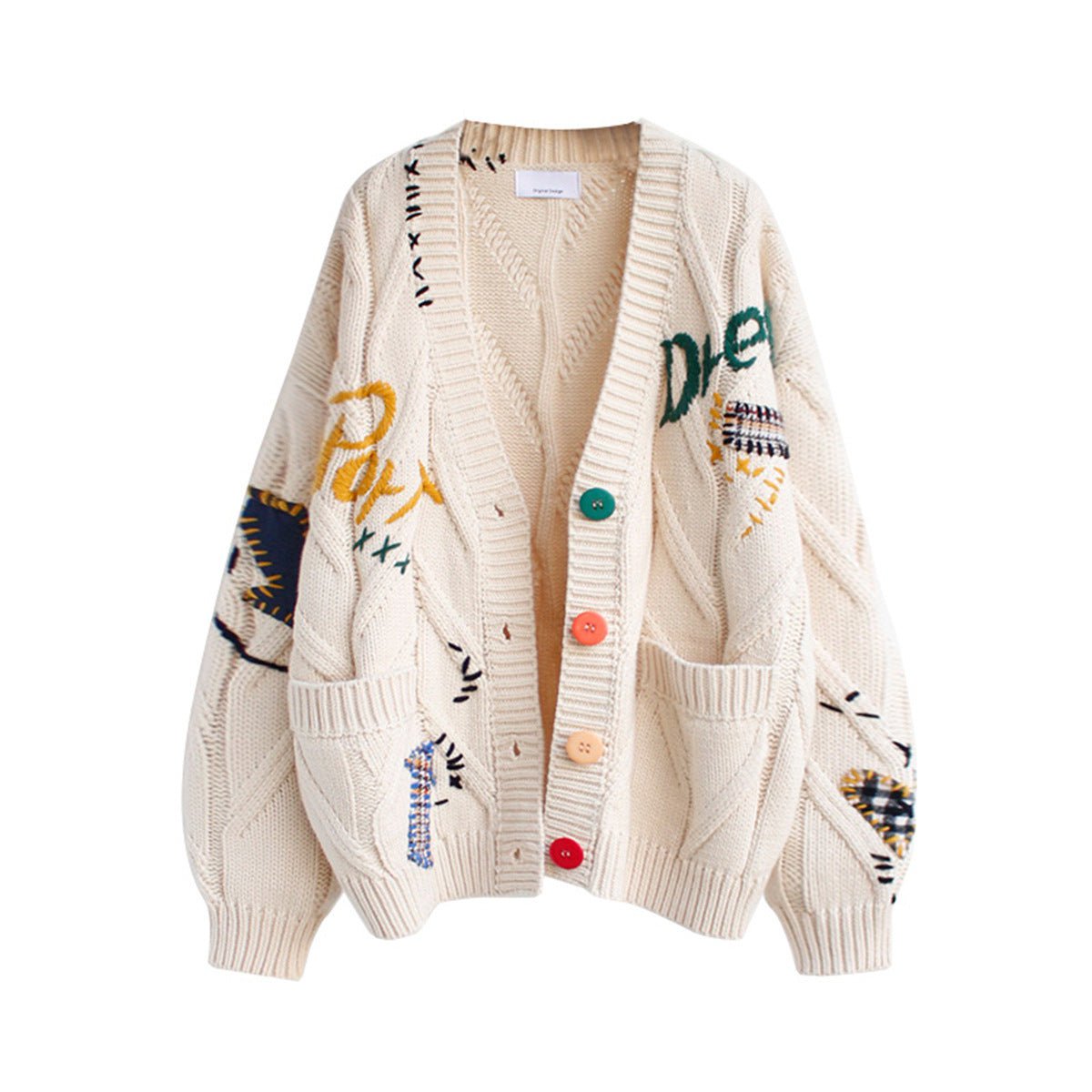 Cardigan sweater damejakke