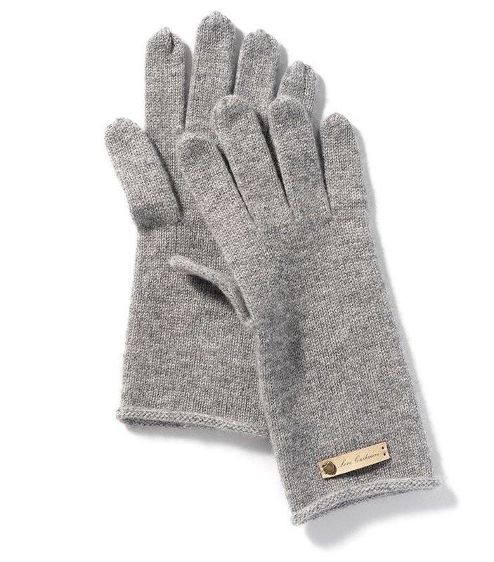 Løs kant - 100% cashmere -handsker
