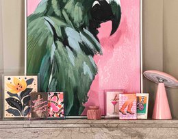 Photo frame Neon pink