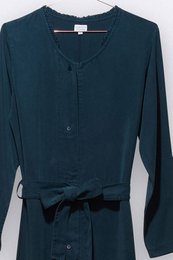 Clea overall i marineblå Tencel til kvinder