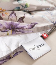 Completo biancheria da letto in rasatello Flora Costera Almond