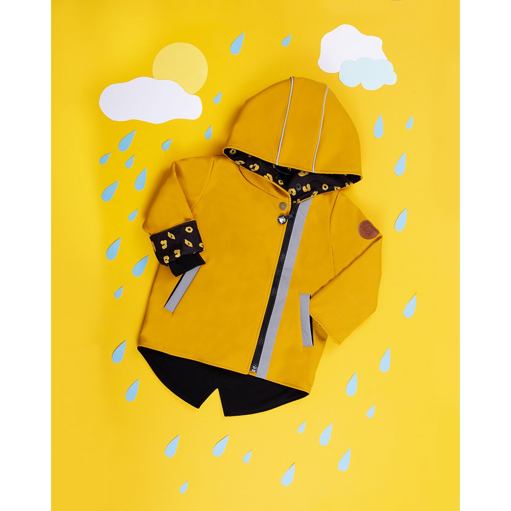 kids softshell jacket Yellow