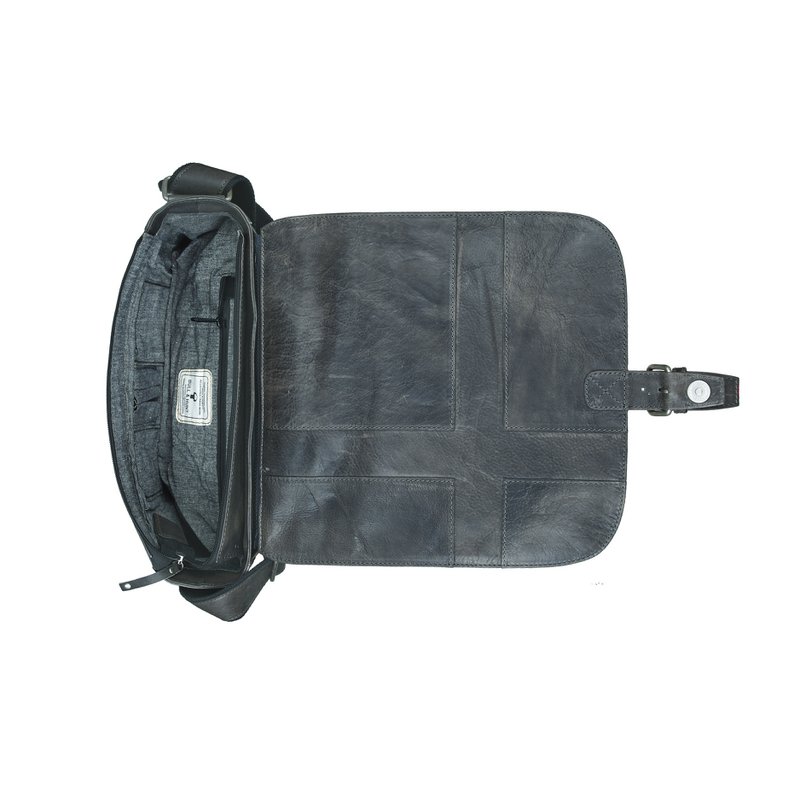 TWENTY FIVE MESSENGER BAG antigo cross black *ONE BAG TWO STYLES*