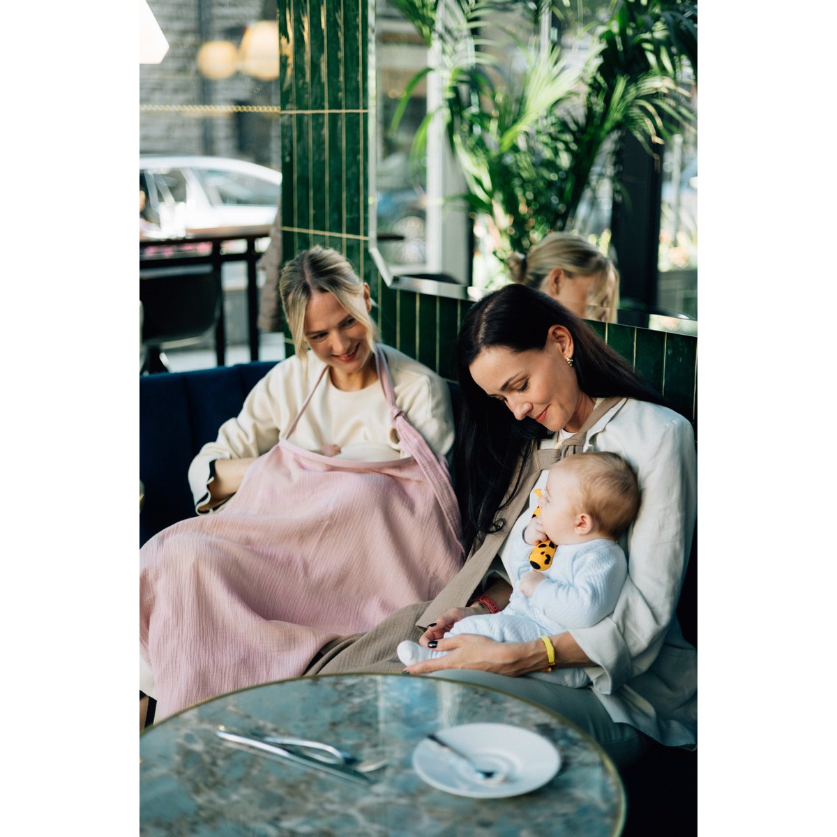 TISU nursing cover, Blush