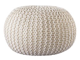 Pouf outdoor ø55cm Sitzpouf Terrasse Pool Garten