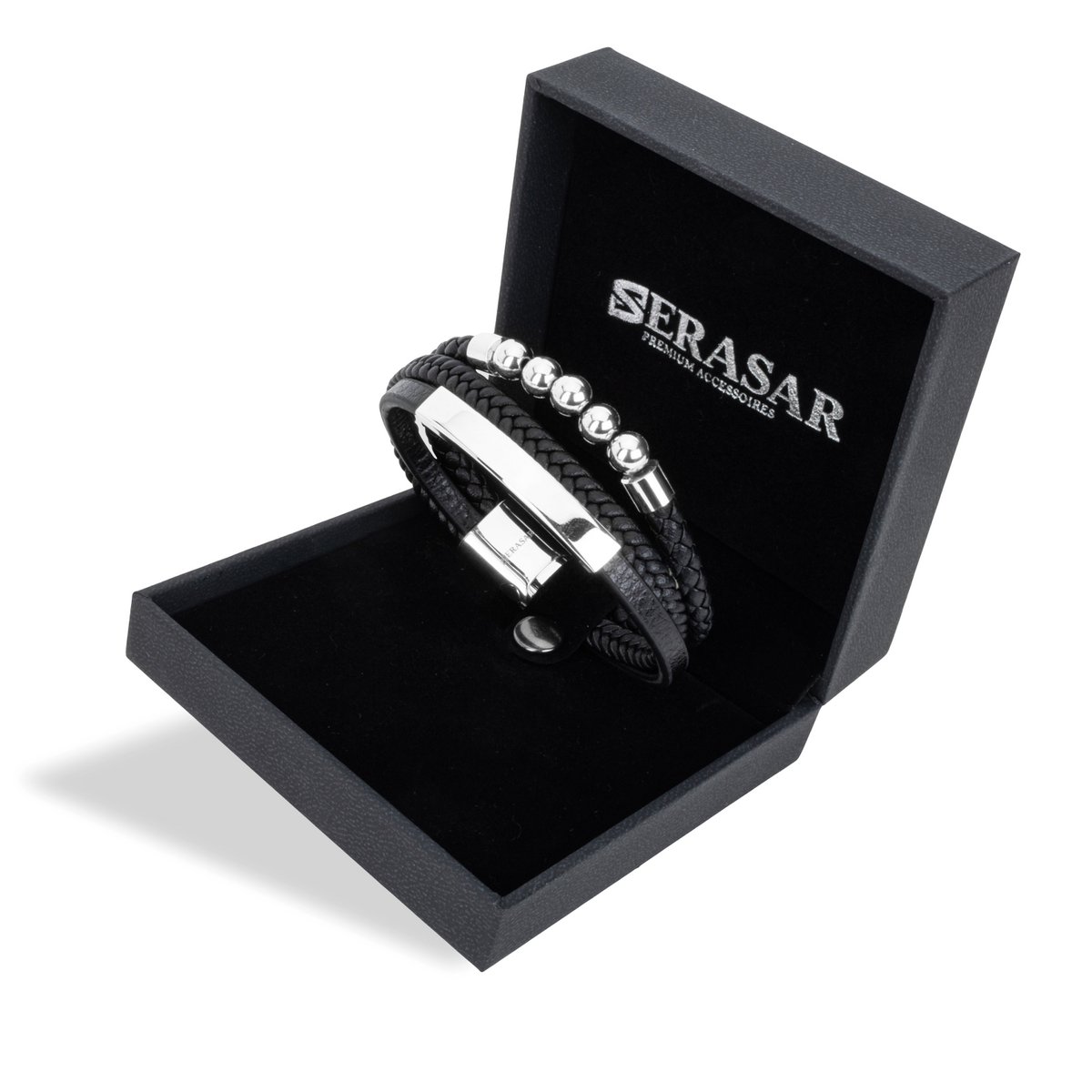 Bracciale in pelle "Perla"