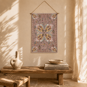 Wall tapestry - 60x40 cm - VALENTINE - Nut