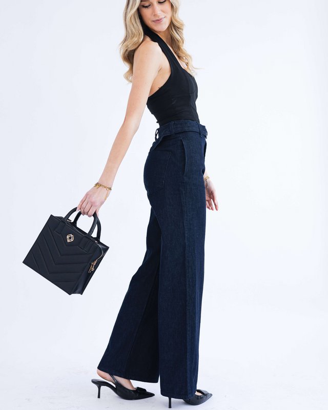 Boxbag Icon Corn Leather Black