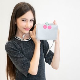 Shoulder bag - Cherry iridescent Cherry