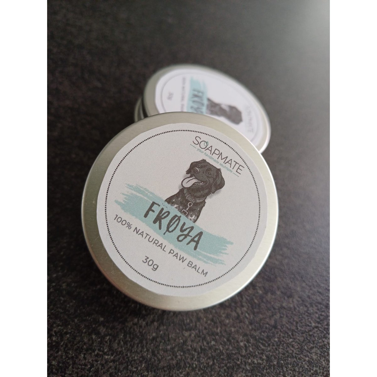 Natural Dog Paw & Nose Balm (Unscented)