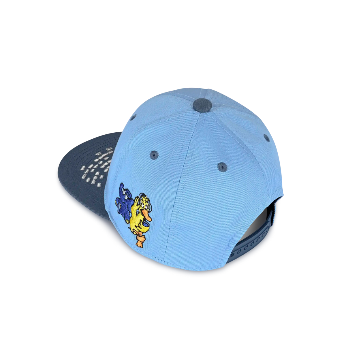 koaa – Maus, Elefant & Ente “Boombox” – Snapback blauw/grijs