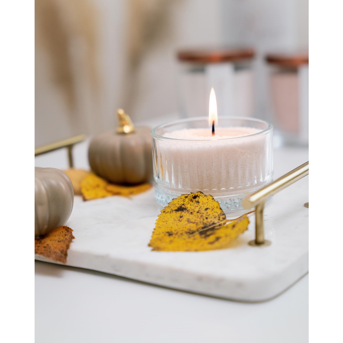 Powder/ Sand/ Pearl Candle Ready-to-Use Refill kit – Unscented Olive Color – 330g – made for Horeca