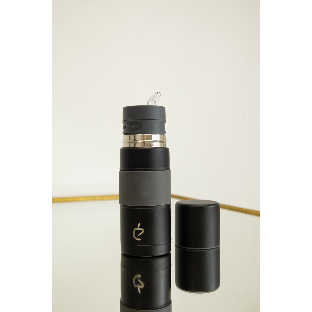 Matelisto AutoCebante (Matmo) XL 750ml por un pareja. Thermos, Copa y Bombilla: todo en uno. Para yerba compañero