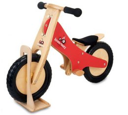 Kinderfeets loopfiets fietsstandaard