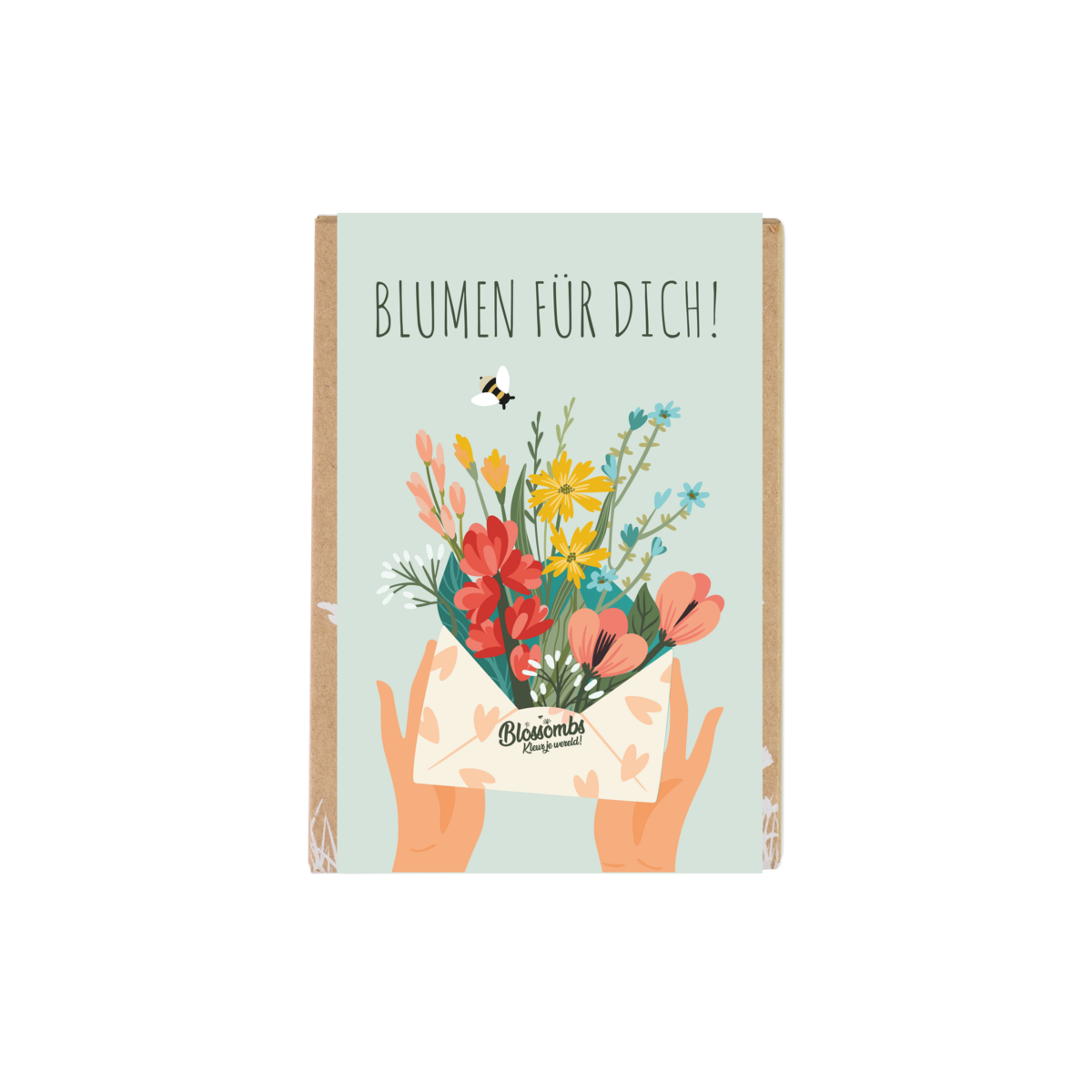 Geschenkbox Mini - Blumen - Umschlag