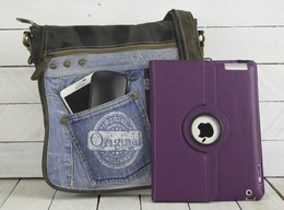 Sunsa Women's Sustainable Messenger Bag. Handbag made from recycled jeans & canvas (canvas). Courier shape shoulder bag. Vintage style shoulder bag. Large crossbody bag for women.