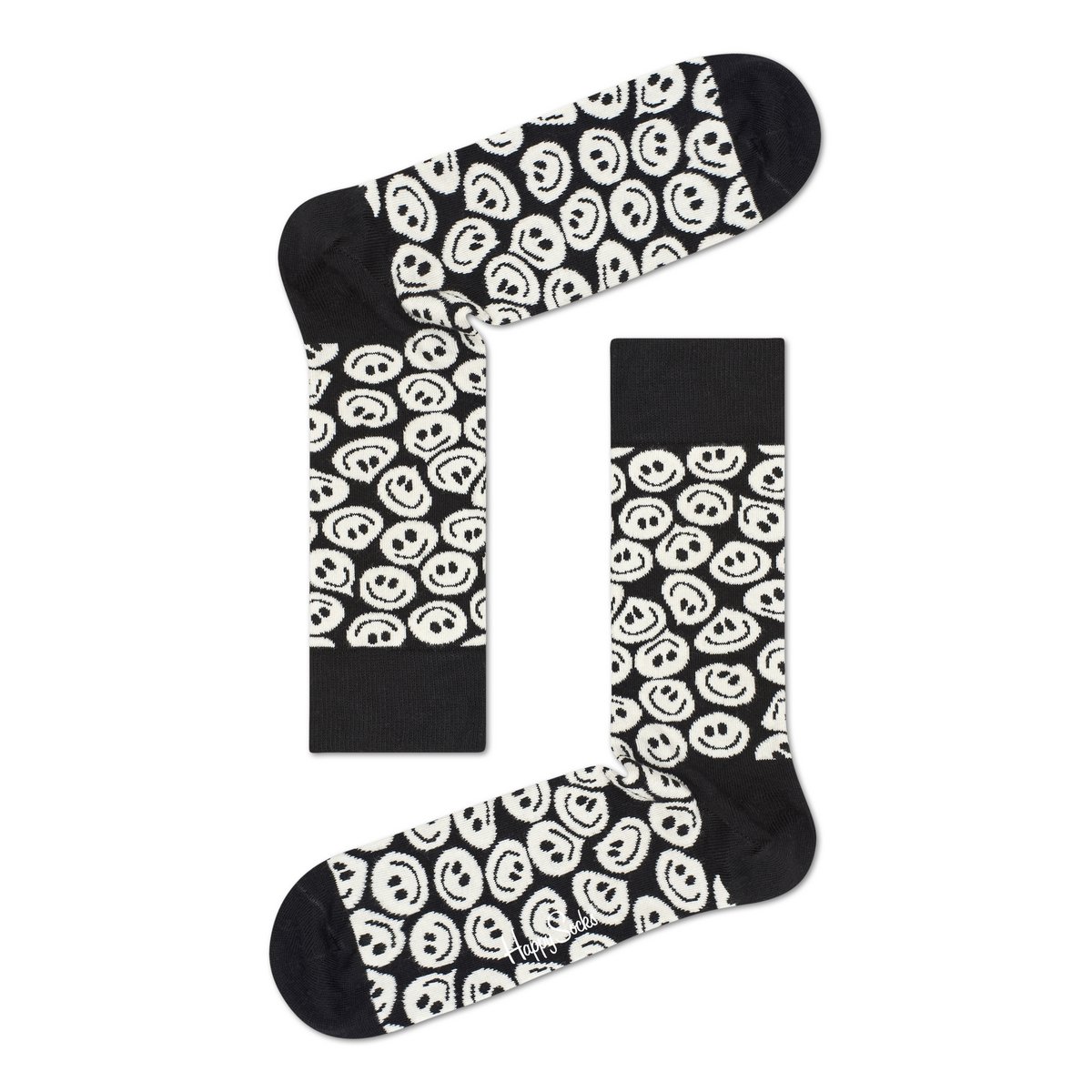Happy Socks XBLW09-9003 Zwart & Wit Geschenkdoos
