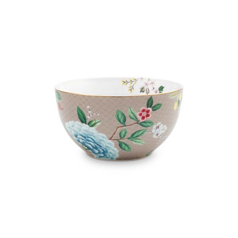 Bowl Blushing Birds Khaki 15cm
