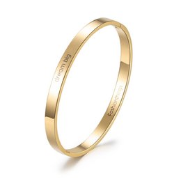 Armreif Dream Big Gold 6mm