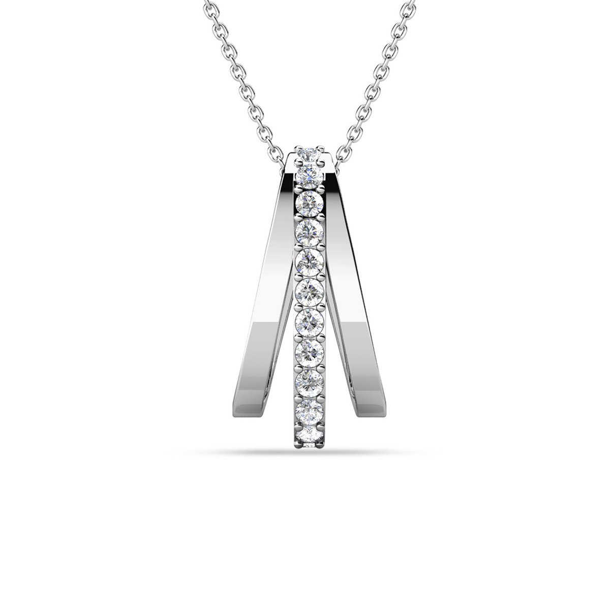 Aurielle Pendants - Gold and Crystal