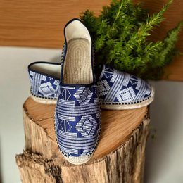 Artisanal Espadrille - Hand-sewn - LIOREN Starry Night