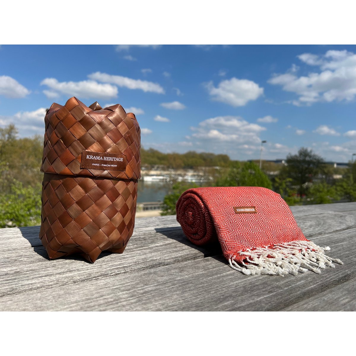 Le Grand Krama Thick Hot Hazelnut - Woman