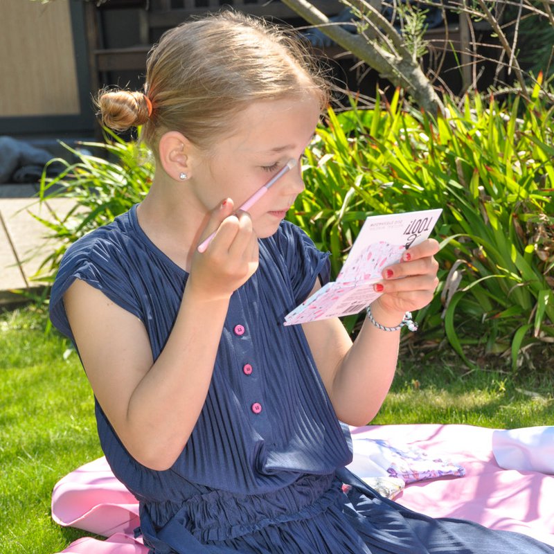 Natuurlijke Duo Oogschaduw - Roze & Blauw